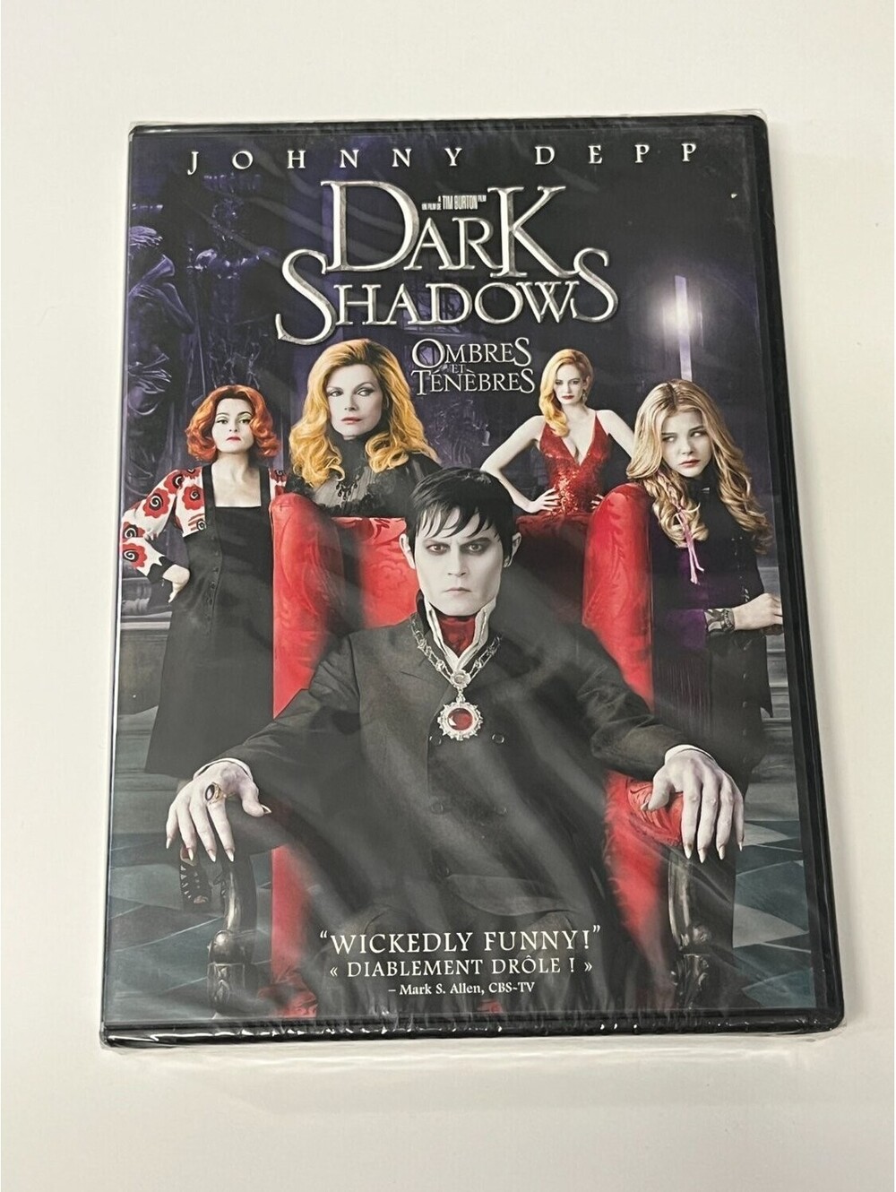 Tim Burton Dark Shadows DVD Widescreen Presentation Still Sealed New
